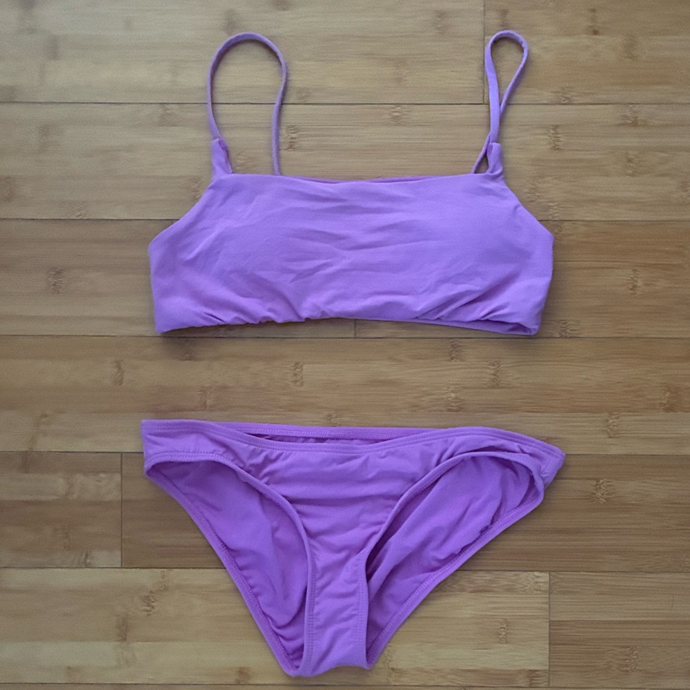 Billabong Purple Bikini Set